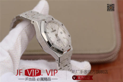 NOOB爱彼霜金皇家橡树15454BC.GG.1259BC.01中性腕表，原装一样的喷砂霜金工艺。实物更加高 商品图14