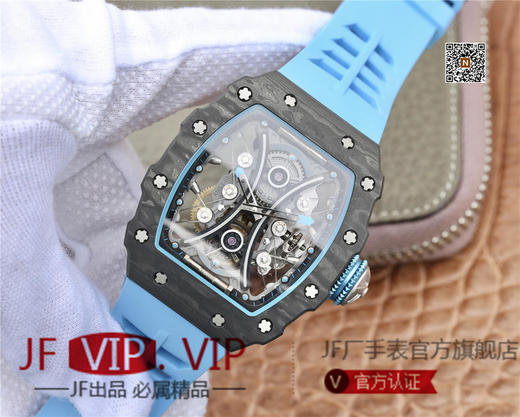 JB理查德米勒RM53-01陀飞轮腕表，全身碳钎维+真陀飞轮心脏，号称腕表界的“兰博基尼第六元素”。配备了坚固的TPT?碳纤维表壳 商品图2