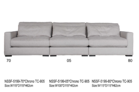 NS家居nsfurniture软包布艺多人位组合沙发NSSF-5199-70/05/80