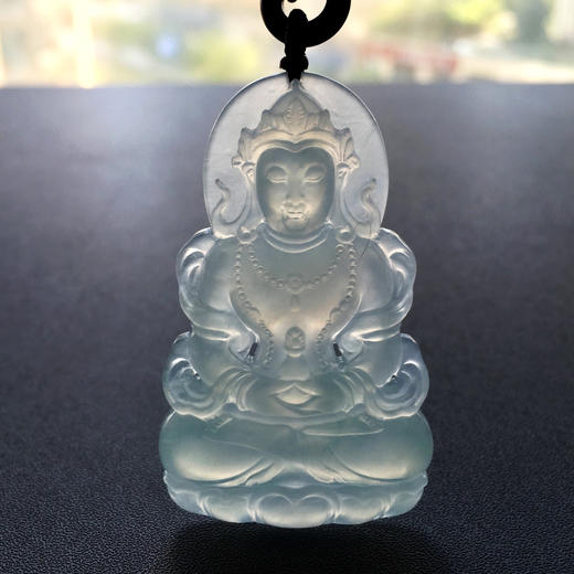 冰种手工精雕翡翠度母 商品图8