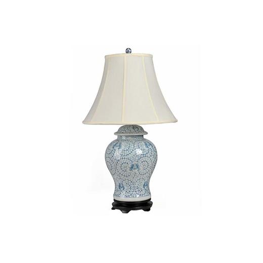 台灯青花大勾莲将军罐灯DYFA19070005 商品图0