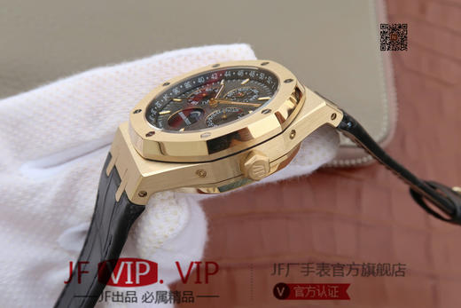 JF爱彼皇家橡树26574。功能：日期显示、星期显示、月份显示、年历显示、万年历、月相进口机克隆原装5134自动机械机芯, 商品图8