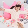 【童装】女童睡袍睡衣冬季童装女童双面加厚长毛绒家居服中大童浴袍冬 商品缩略图3
