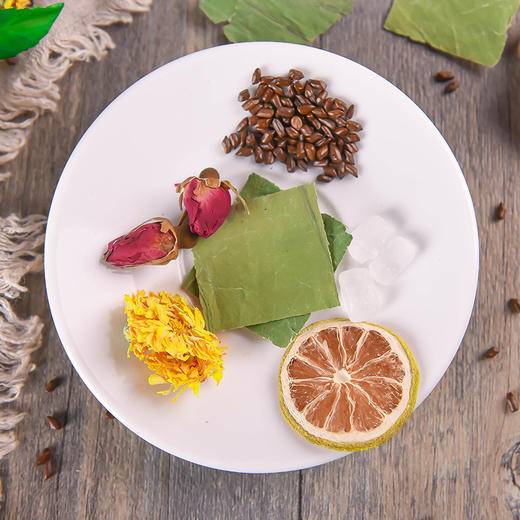 花茶组合荷叶茶玫瑰决明子修身15包/盒柠檬荷叶茶饮 商品图1