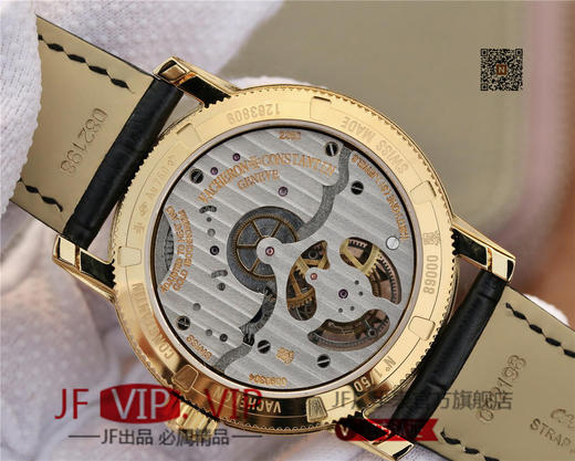 江诗丹顿VC传承系列6000T/000R/B346腕表，男士腕表，皮表带，陀飞轮机芯，透底。 商品图6