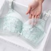 超薄文胸无钢圈薄款胸罩收副乳上托按摩聚拢内衣性感女士大胸显小 商品缩略图0