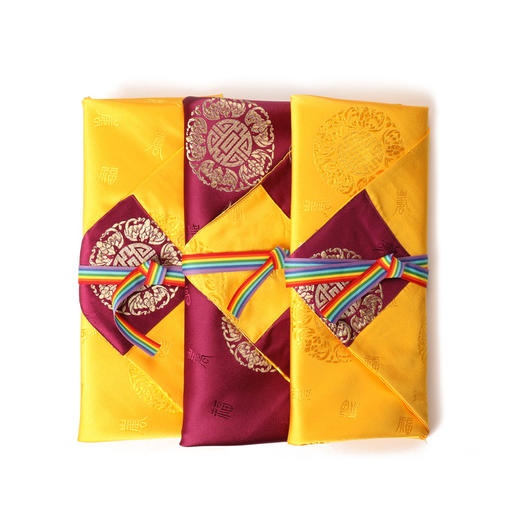 保护书本字帖包书布包经布  70*70cm 大包书布金色 商品图5