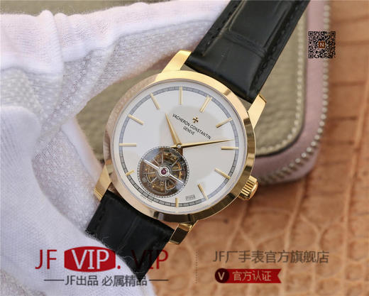 江诗丹顿VC传承系列6000T/000R/B346腕表，男士腕表，皮表带，陀飞轮机芯，透底。 商品图2