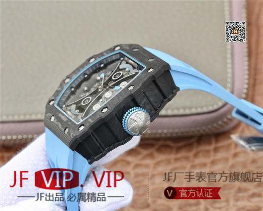JB理查德米勒RM53-01陀飞轮腕表，全身碳钎维+真陀飞轮心脏，号称腕表界的“兰博基尼第六元素”。配备了坚固的TPT?碳纤维表壳 商品图6