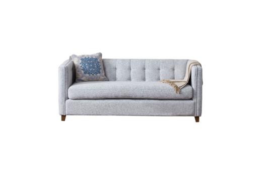 NS家居nsfurniture软包拉点布艺三人位沙发NSSF-5235-40 KD 商品图0