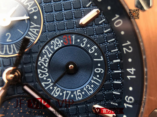 JF爱彼皇家橡树26574。功能：日期显示、星期显示、月份显示、年历显示、万年历、月相进口机克隆原装5134自动机械机芯, 商品图6