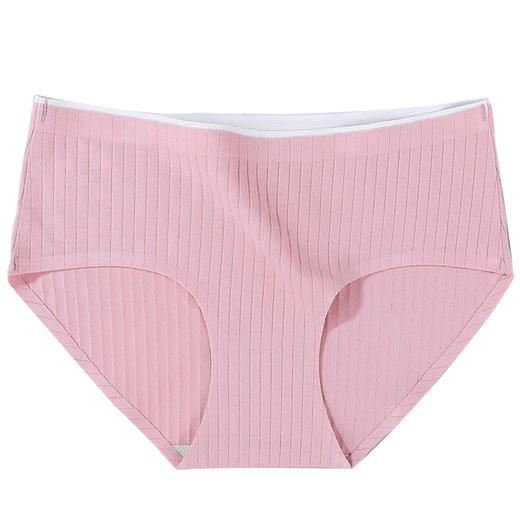 日系艾草女士内裤无痕内裤性感纯棉裆透气提臀纯棉三角裤 商品图3