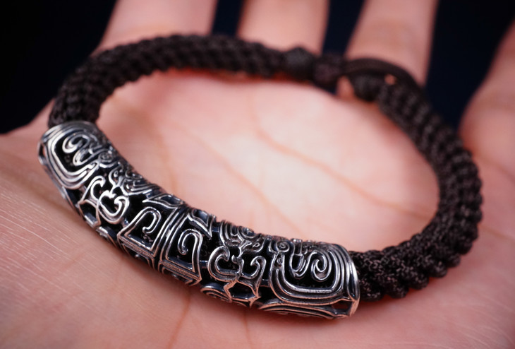 原创 夔龙天照 玄鸟月读 仿古银 男款 女款手环