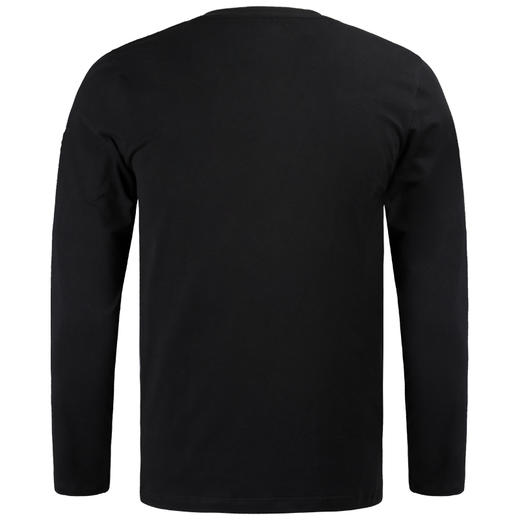 自由基地全棉光板长袖T恤秋冬打底体恤 商品图2