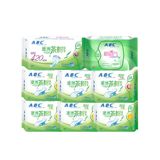 ABC 超薄绵柔 KMS 茶树系列 全线有货 特价一件包邮JPY带授权招加盟代理 商品图6