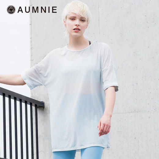 AUMNIE澳弥尼 宽松网纱T恤 OVERSIZED MESH TEE 商品图1