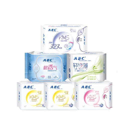 ABC 超薄绵柔 KMS 茶树系列 全线有货 特价一件包邮JPY带授权招加盟代理 商品图2