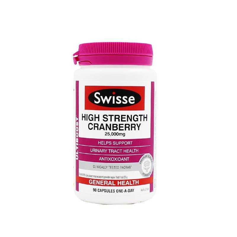 SWISSE/瑞思 蔓越莓精华胶囊 90粒 直邮JPY带授权招加盟代理