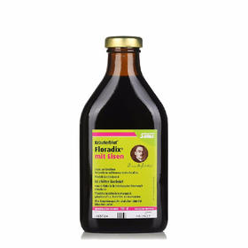 SALUS/莎露斯FLORADIX/铁元 铁元补铁补气血 500ML 绿元 直邮JPY带授权招加盟代理