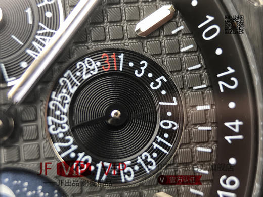 NOOB爱彼皇家橡树26579。功能：日期显示、星期显示、月份显示、年历显示、万年历、月相进口机克隆原装5134自动机械机芯,41毫米,男士手表腕表 商品图6