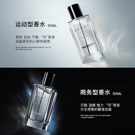 Secrethem他秘 天际男士淡香水 商品图1