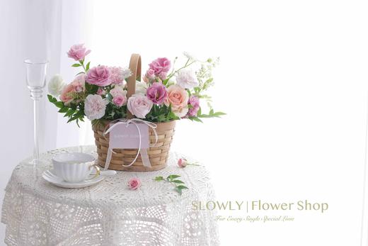 康乃馨小花篮 商品图0