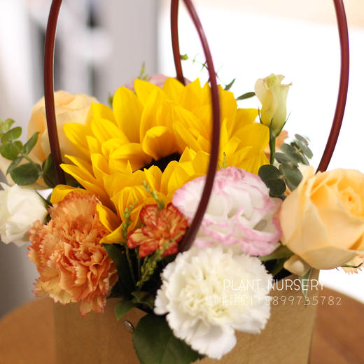 【小向日葵手提花篮】 商品图5