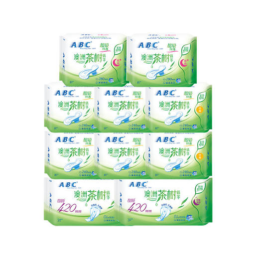 ABC 超薄绵柔 KMS 茶树系列 全线有货 特价一件包邮JPY带授权招加盟代理 商品图7