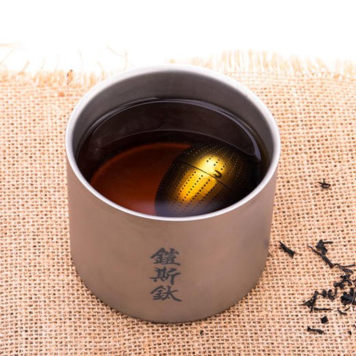 铠斯 纯钛 内置茶叶蛋 茶漏 泡茶器具 健康 轻便 泡茶器 MI3920 商品图6
