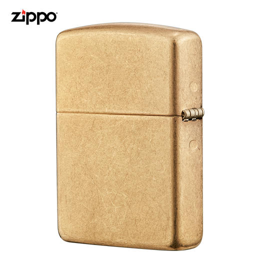 zippo打火机正版铠甲机芝宝火机 美国原装厚壳花砂金色041689284961 商品图1
