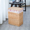 藤编脏衣服收纳筐大号脏衣篮玩具收纳箱带盖脏衣篓家用衣服筐柳编 商品缩略图7