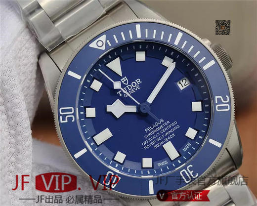 XF帝舵领潜型战斧（XF升级v3版），是市场上一款最完善的机械潜水腕表，升级并且加强了圈口和字面钉的蓝光刻度，不忘初“芯” 商品图4