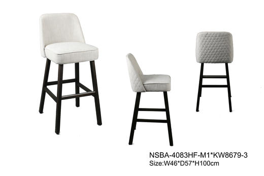 NS家居nsfurniture软包布艺吧椅NSBA-4083HF-M1 商品图3