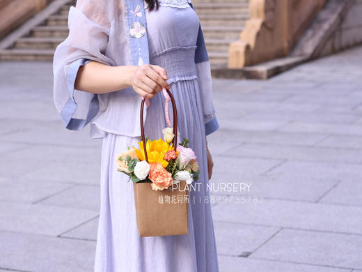 【小向日葵手提花篮】 商品图3