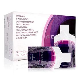 【美版】JEUNESSE/婕斯 RESERVE沛泉菁华醇沛泉精华白藜芦醇果汁 30包 直邮JPY带授权招加盟代理