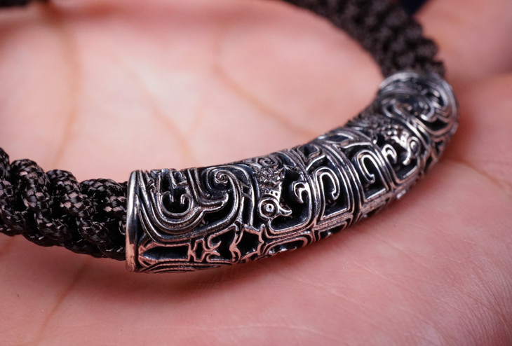 原创 夔龙天照 玄鸟月读 仿古银 男款 女款手环