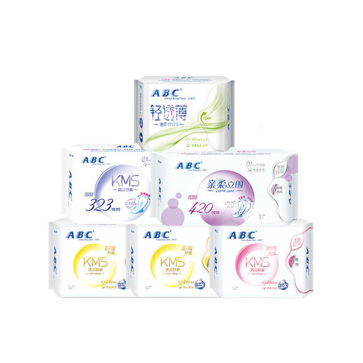 ABC 超薄绵柔 KMS 茶树系列 全线有货 特价一件包邮JPY带授权招加盟代理 商品图4