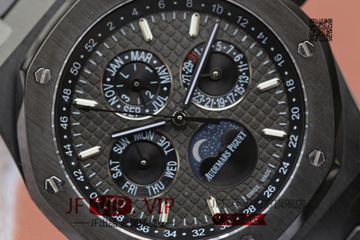 NOOB爱彼皇家橡树26579。功能：日期显示、星期显示、月份显示、年历显示、万年历、月相进口机克隆原装5134自动机械机芯,41毫米,男士手表腕表 商品图3