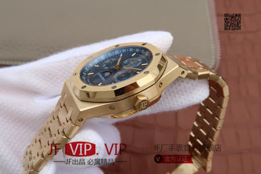 JF爱彼皇家橡树26579。功能：日期显示、星期显示、月份显示、年历显示、万年历、月相进口机克隆原装5134自动机械机芯,41毫米,男士手表腕表 商品图8