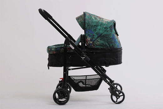 红点设计大奖 | 英国 Snuggle Sac 莫奈大师睡莲系列儿童推车 婴儿车 多功能时尚高景观推车 商品图6