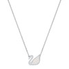 【品牌授权】Swarovski 施华洛世奇 女士白色镀铑标志性天鹅项链 5416605 商品缩略图0