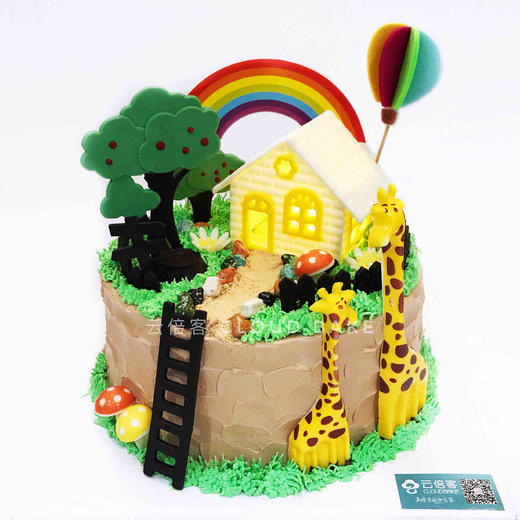 【梦想小屋场景蛋糕】 商品图0
