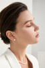 Pearl moments DAISY'S 14K金 精美蕾丝编织天然淡水珍珠耳钉 商品缩略图7