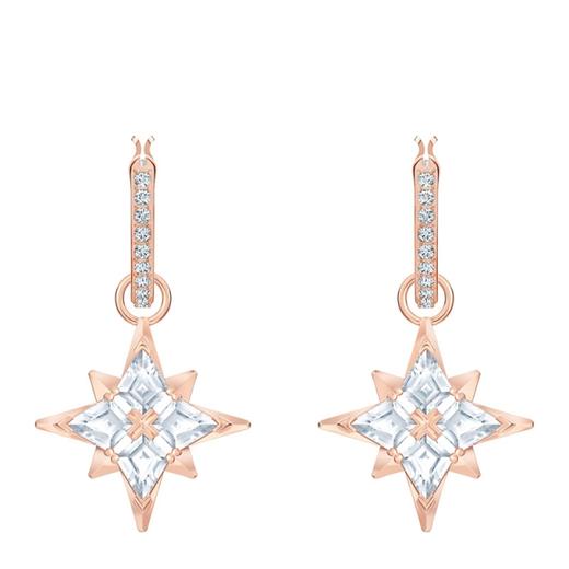 【品牌授权】Swarovski 施华洛世奇 玫瑰金耳环 5494337 商品图0