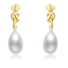 Pearl moments TIE KNOTS WITHNO MEMORIES  结绳忘事 天然淡水珍珠耳钉 商品缩略图0
