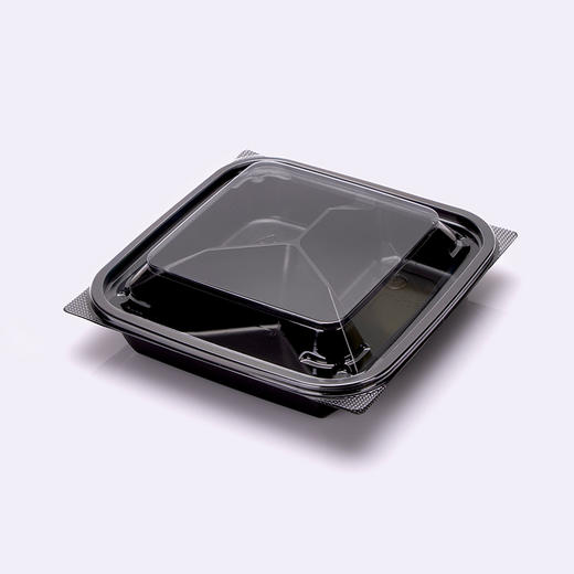 喇叭花一次性水果切盒拼盘分格多格果盘水果捞果切盒沙拉打包盒 商品图1