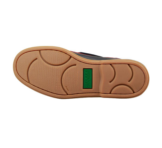 限时特价——葡萄牙原产经典舒适男士游艇鞋休闲鞋MAGELLAN麦哲伦-海蓝色/深红色(一脚蹬款式） 商品图6