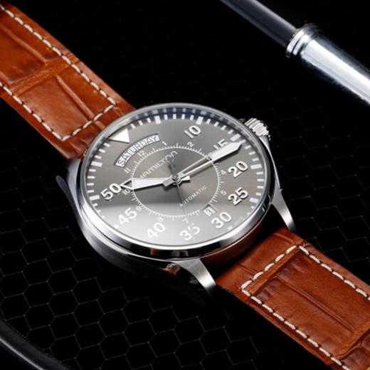 汉米尔顿 Hamilton 卡其航空系列男士自动机械腕表 H64615585 商品图1