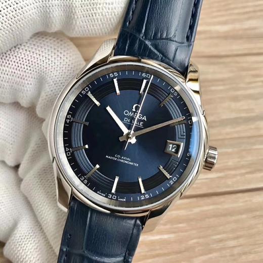 SSS欧米茄433.33.41.21.03.001新品碟飞HOUR VISION明亮之蓝【出道即巅峰】（直径41mm）男士腕表，皮表带，自动机械机 商品图3