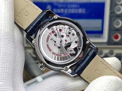 SSS欧米茄433.33.41.21.03.001新品碟飞HOUR VISION明亮之蓝【出道即巅峰】（直径41mm）男士腕表，皮表带，自动机械机 商品图14